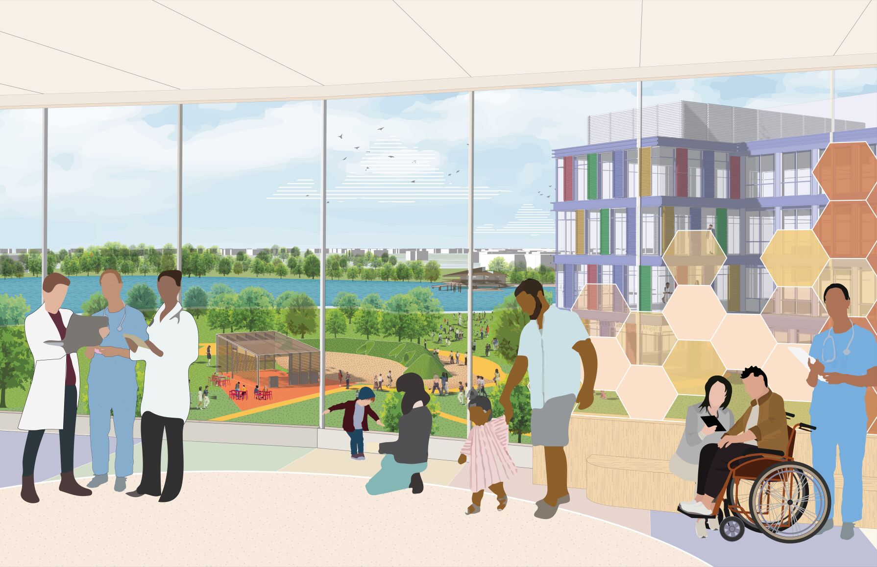 Norton Healthcare Jeffersontown investment rendering